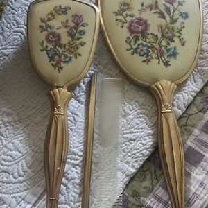 Antique brush set